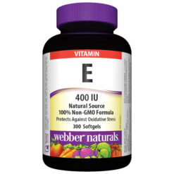 Vitamin E 400IU - webber naturals - 300 viên