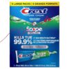Kem đánh răng Crest Scope Whitening set 5 tuýp * 170ml