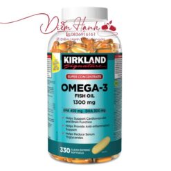 Mẫu mới - Viên uống dầu cá cao cấp - Omega 3 Fish oil 1300mg - 330 viên