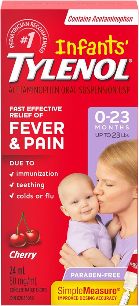 Siro Tyelnol Infant Drops Canada - siro giảm đau, hạ sốt cho bé 0-23 tháng