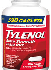 Viên uống giảm đau, hạ sốt - Tylenol Extra Strength 500mg - Canada - 390 viên