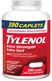 Viên uống giảm đau, hạ sốt - Tylenol Extra Strength 500mg - Canada - 390 viên
