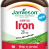 Viên uống bổ sung sắt Iron Jamieson 28mg - hàng nội địa Canada - 250 viên