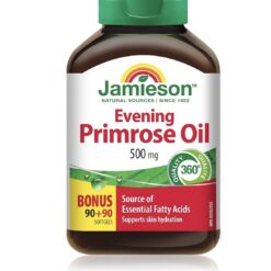 Tinh dầu hoa anh thảo Evening Primrose Oil Jamieson 500mg - 180 viên