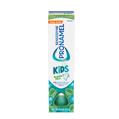 Kem đánh răng Sensodyne Pronamel cho bé - hương vị bạc hà nhẹ - set 4 tuýp * 75ml
