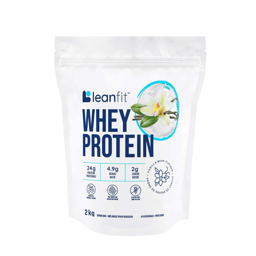 Bột Leanfit Whey Protein 2kg - vị vani và vị socola