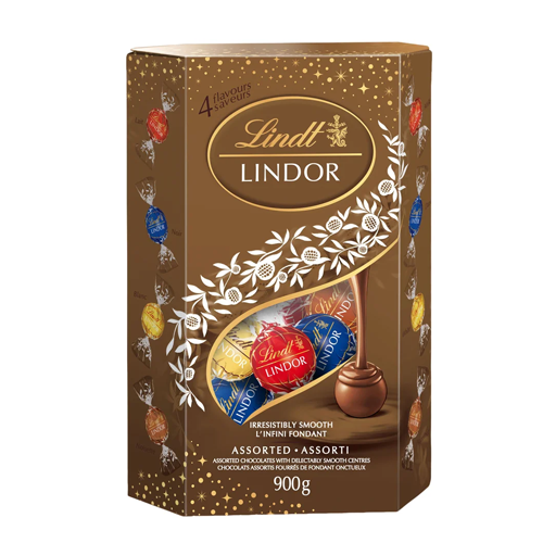 Lindt Lindor Chocolate - socola Lindt Lindor - hàng Canada - 900 gram