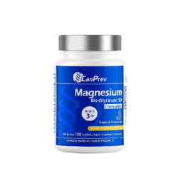 Canprev Magnesium Bisglycinate 3+ Mgie hữu cơ dạng nhai vị dứa cho bé từ 3 tuổi - hộp 120 viên