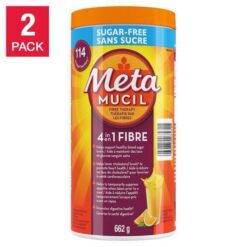 Bột cam bổ sung chất xơ Meta Mucil 4in1- set 2 hộp*662g